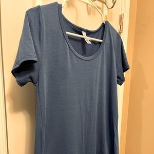 Lularoe Classic Tee, Royal Blue, size XS, like new